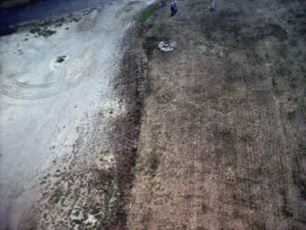 South (looking down)